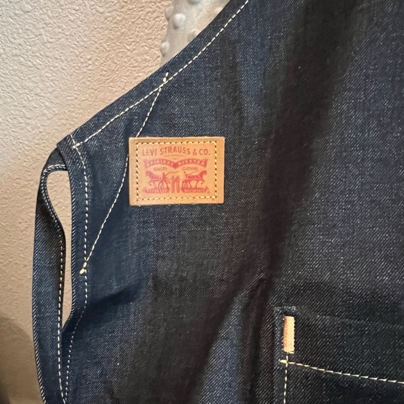 Levi’s Rigid Denim Utility BBQ Workwear Apron NWT - Picture 4 of 5